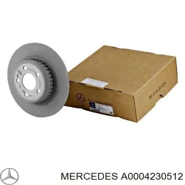 Задний тормозной диск Mercedes A0004230512 цена, от 157.76 USD
