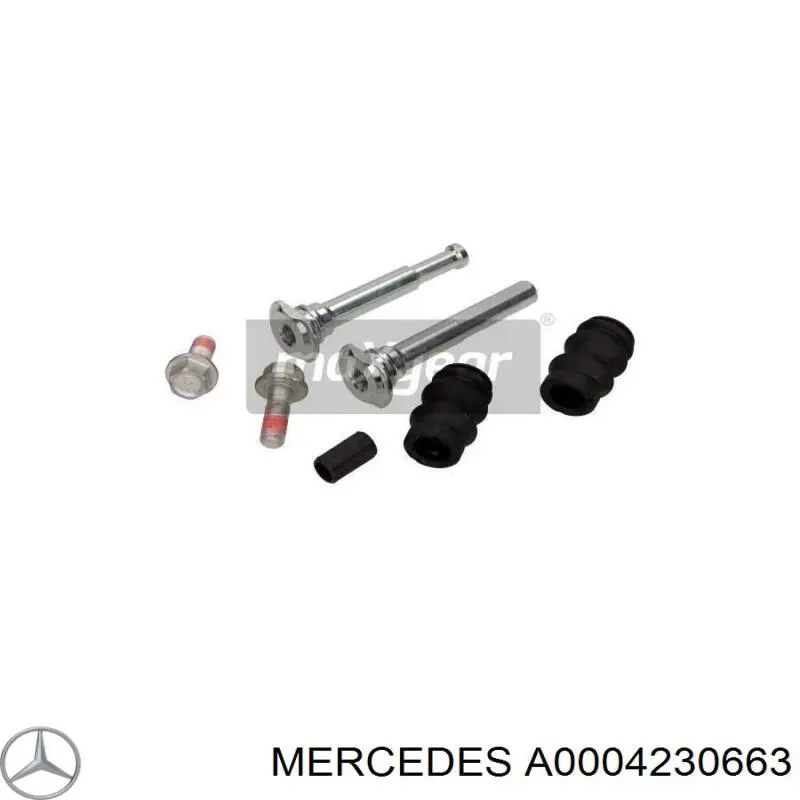 A0004230663 Mercedes ремкомплект суппорта тормозного заднего