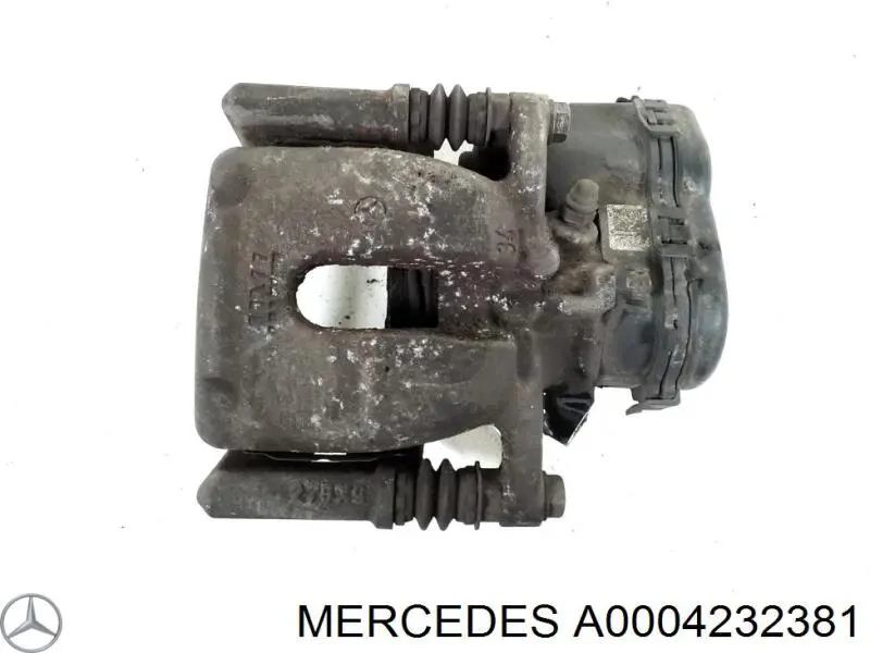 A0004232381 Mercedes суппорт тормозной задний левый