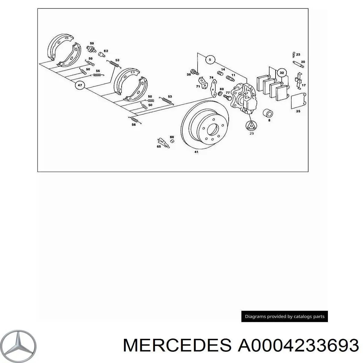 A0004233693 Mercedes 