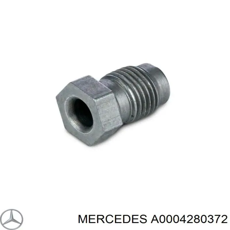 Купить A0004280372 Mercedes Штуцер соединительный тормозных трубок