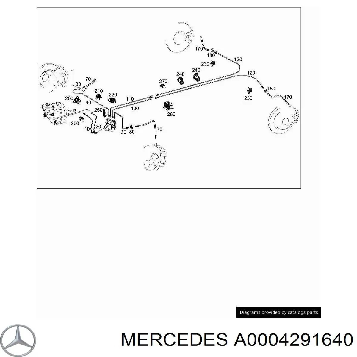 A0004291640 Mercedes 