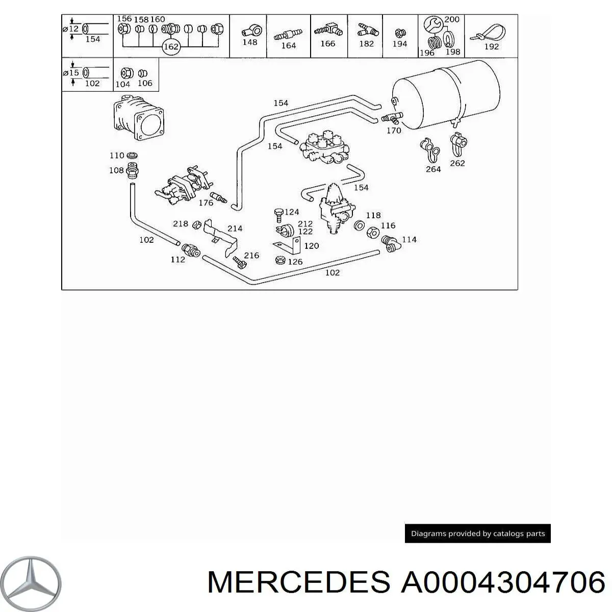 0004304706 Mercedes 