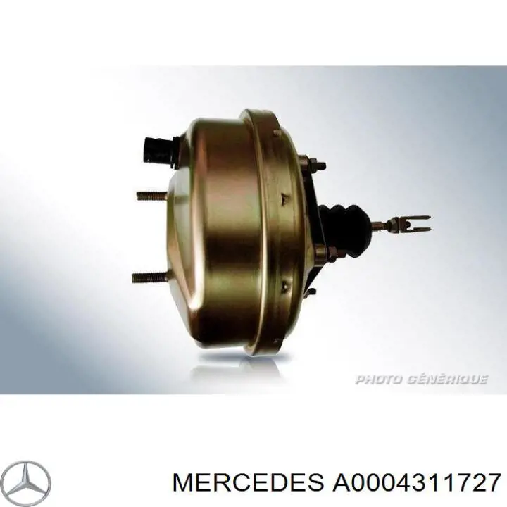 A000431172764 Mercedes reforçador dos freios a vácuo