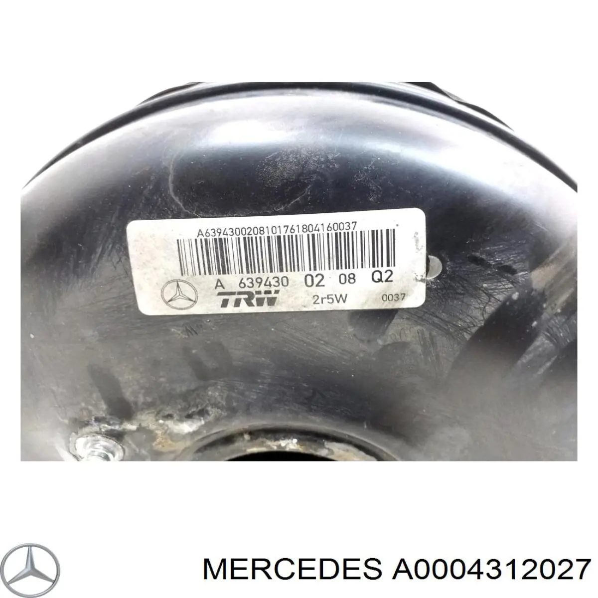 Купить A0004312027 Mercedes ВУТ