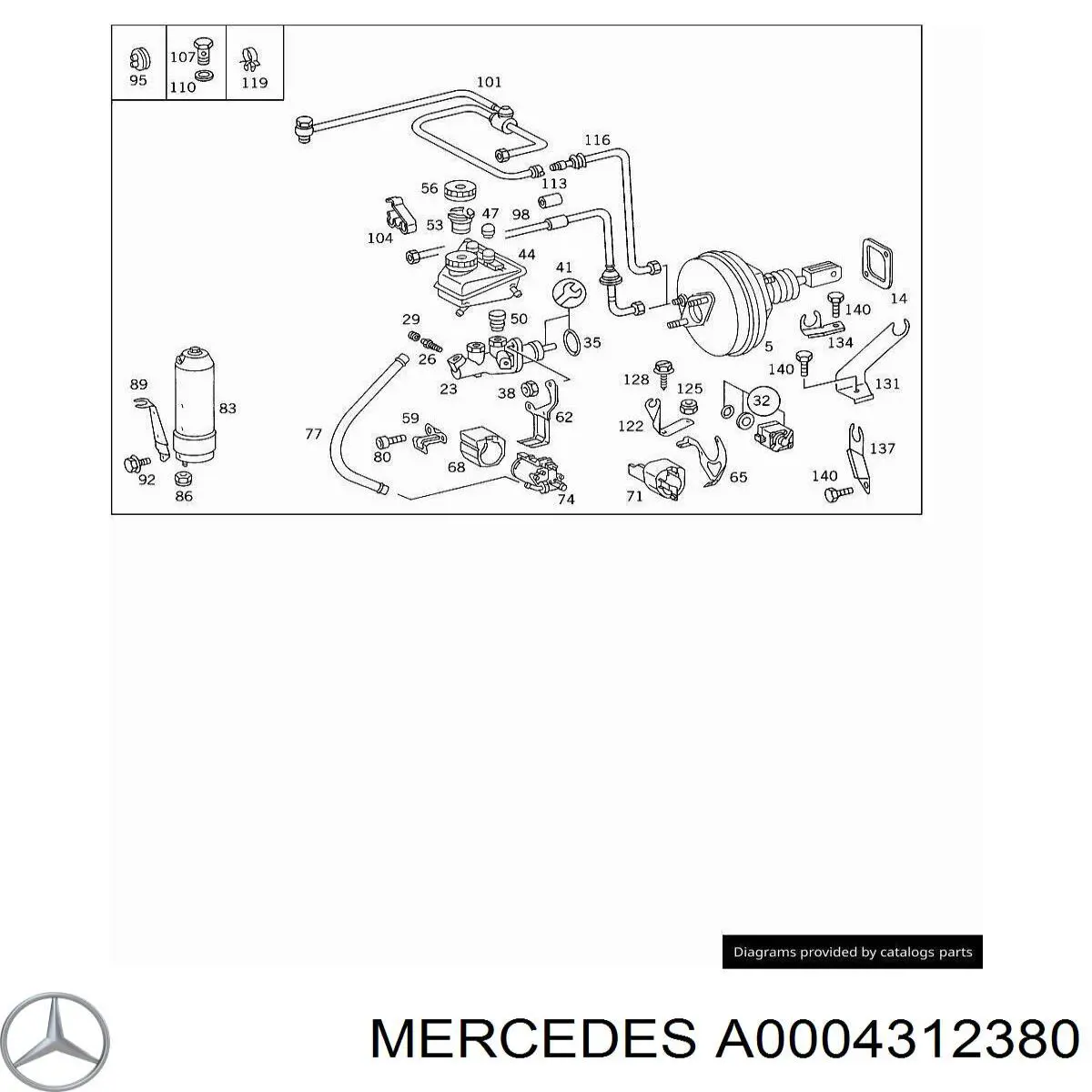  0004312380 Mercedes