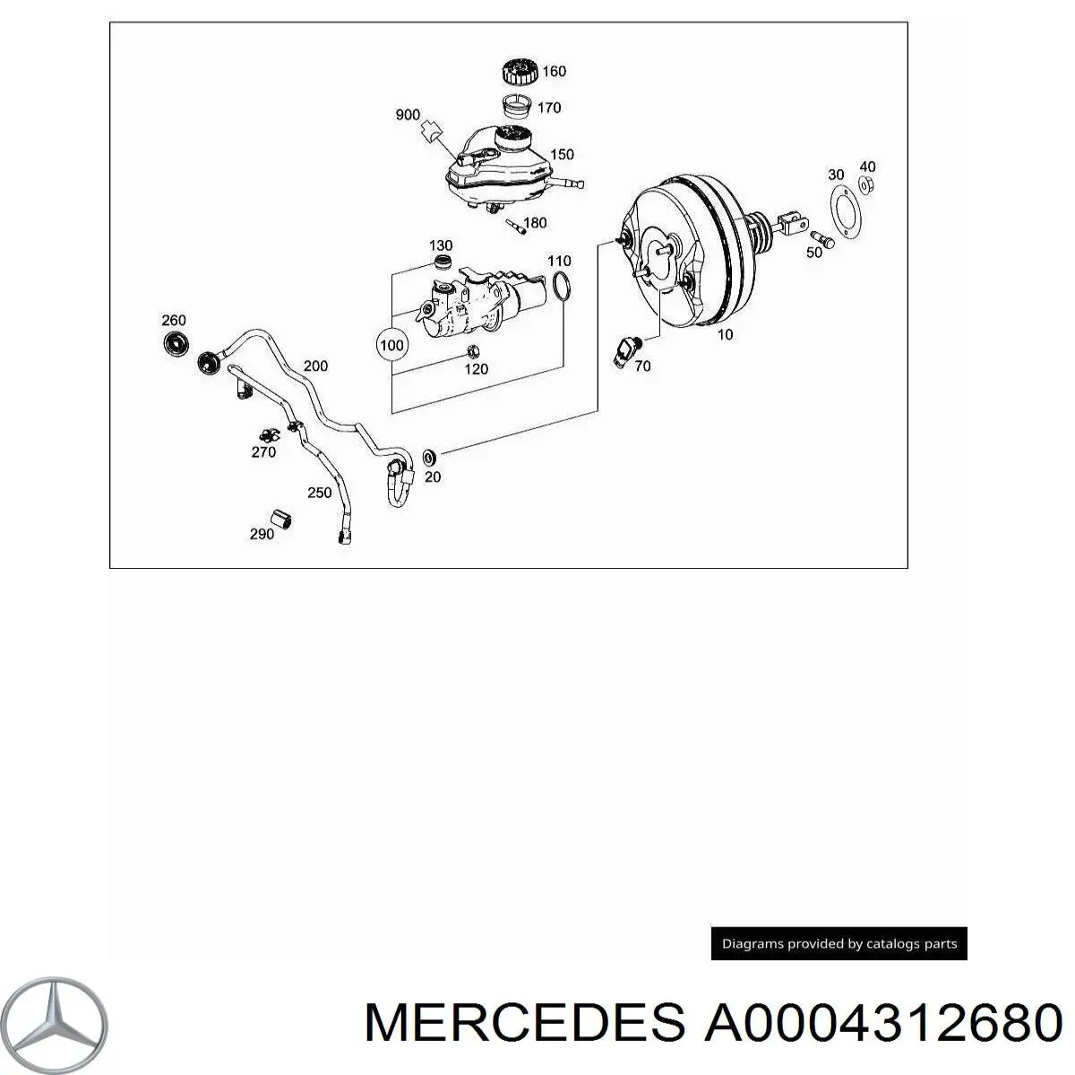  A0004312680 Mercedes