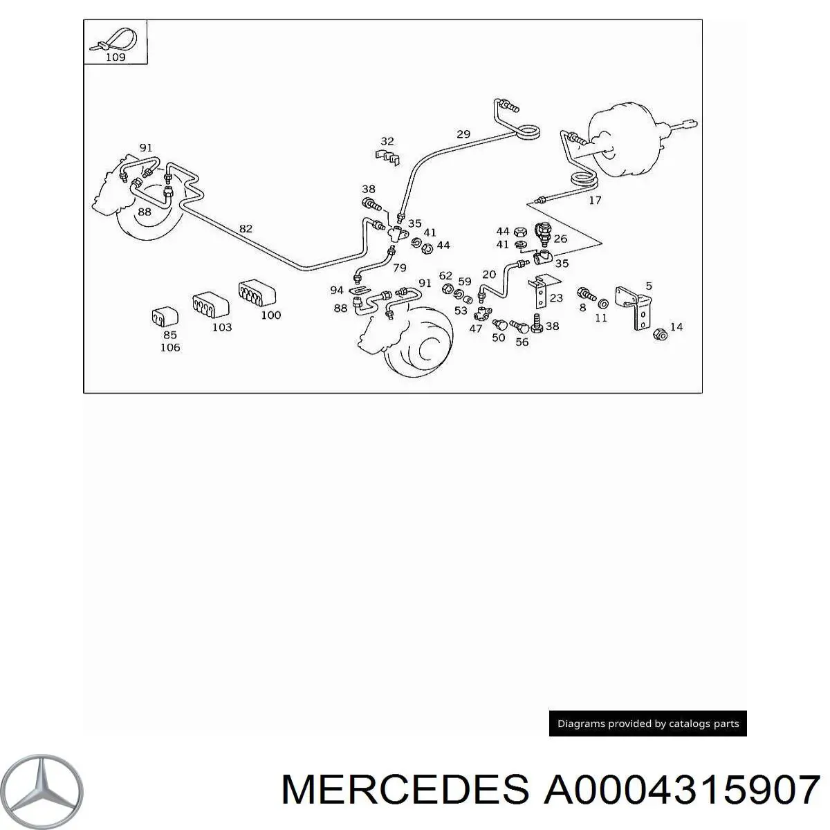 0004315907 Mercedes 