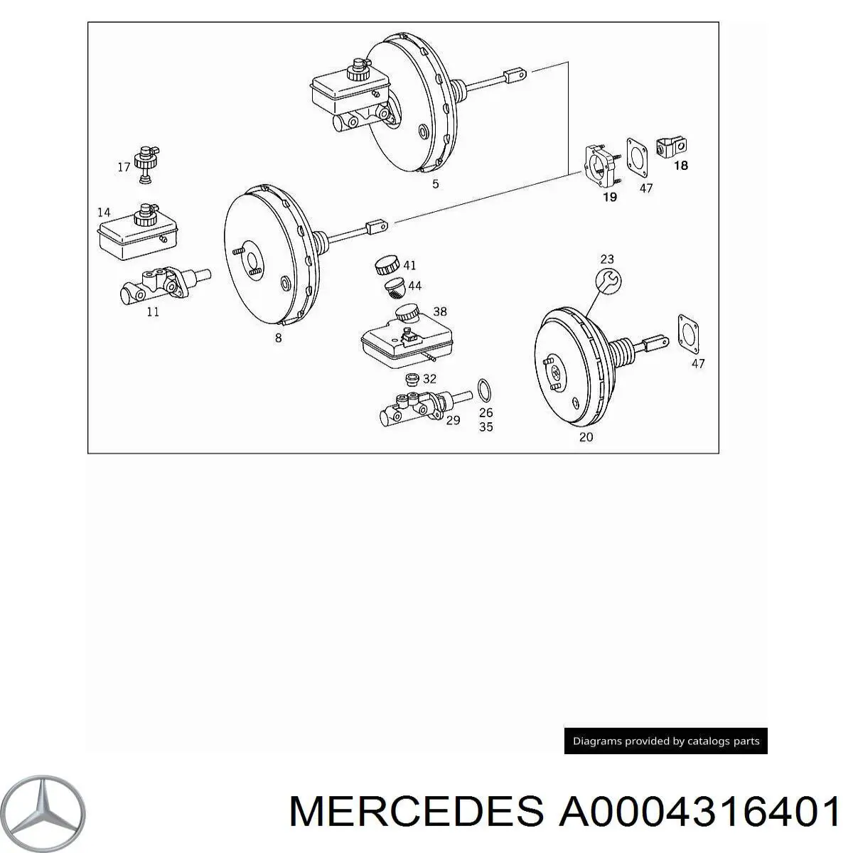 A0004316401 Mercedes