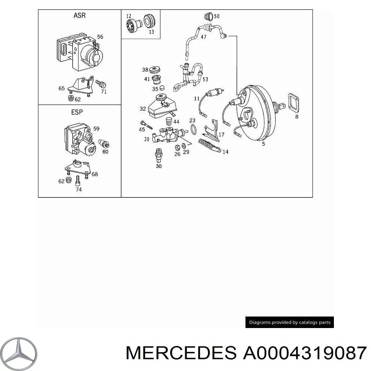  A0004319087 Mercedes