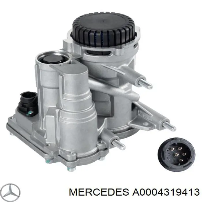 A0004319413 Mercedes кран тормозной прицепа