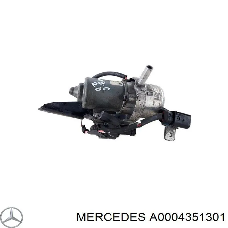 0004351301 Mercedes bomba de ar