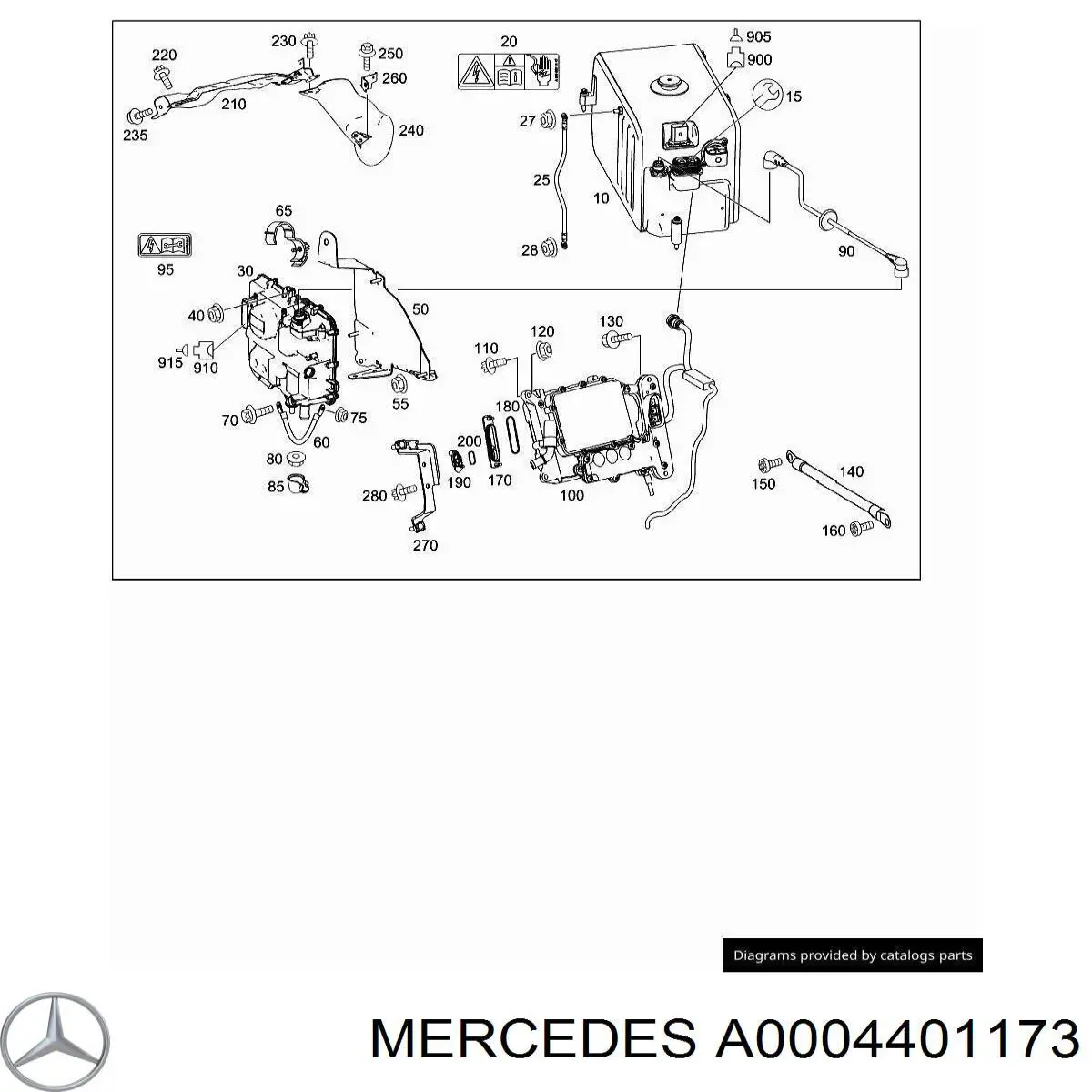 0004401173 Mercedes 