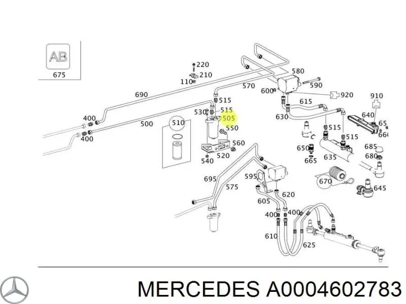 0004602783 Mercedes 