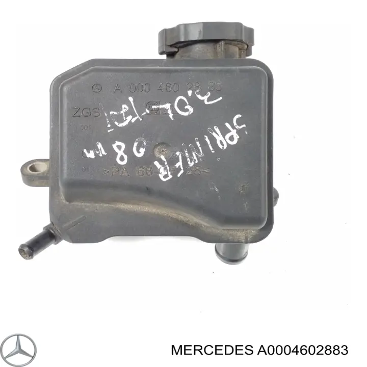 A0004602883 MERCEDES Depósito de bomba de dirección hidráulica original y equivalente