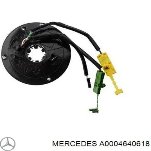 A0004640618 Mercedes кольцо airbag контактное, шлейф руля