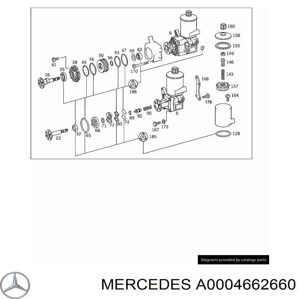 A0004662660 Mercedes 