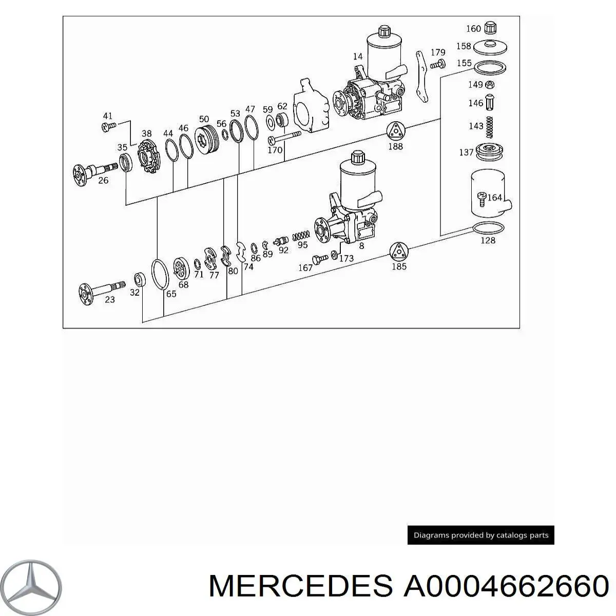 Купить A0004662660 Mercedes 