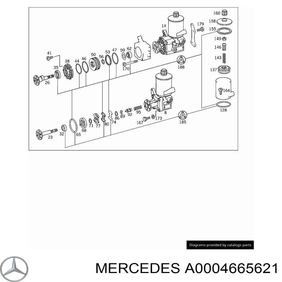 A0004665621 Mercedes 