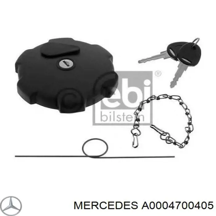 A0004700405 Mercedes крышка (пробка бензобака)