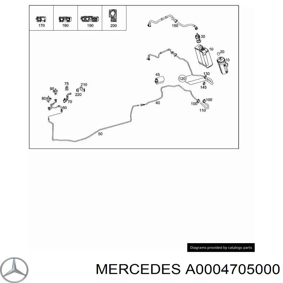 0004705000 Mercedes 