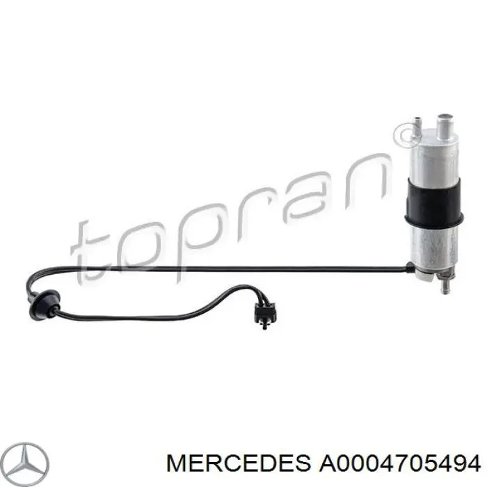 Магистральный бензонасос A0004705494 Mercedes