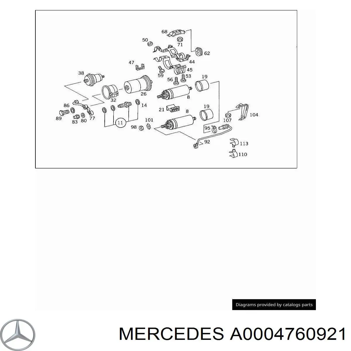  A0004760921 Mercedes