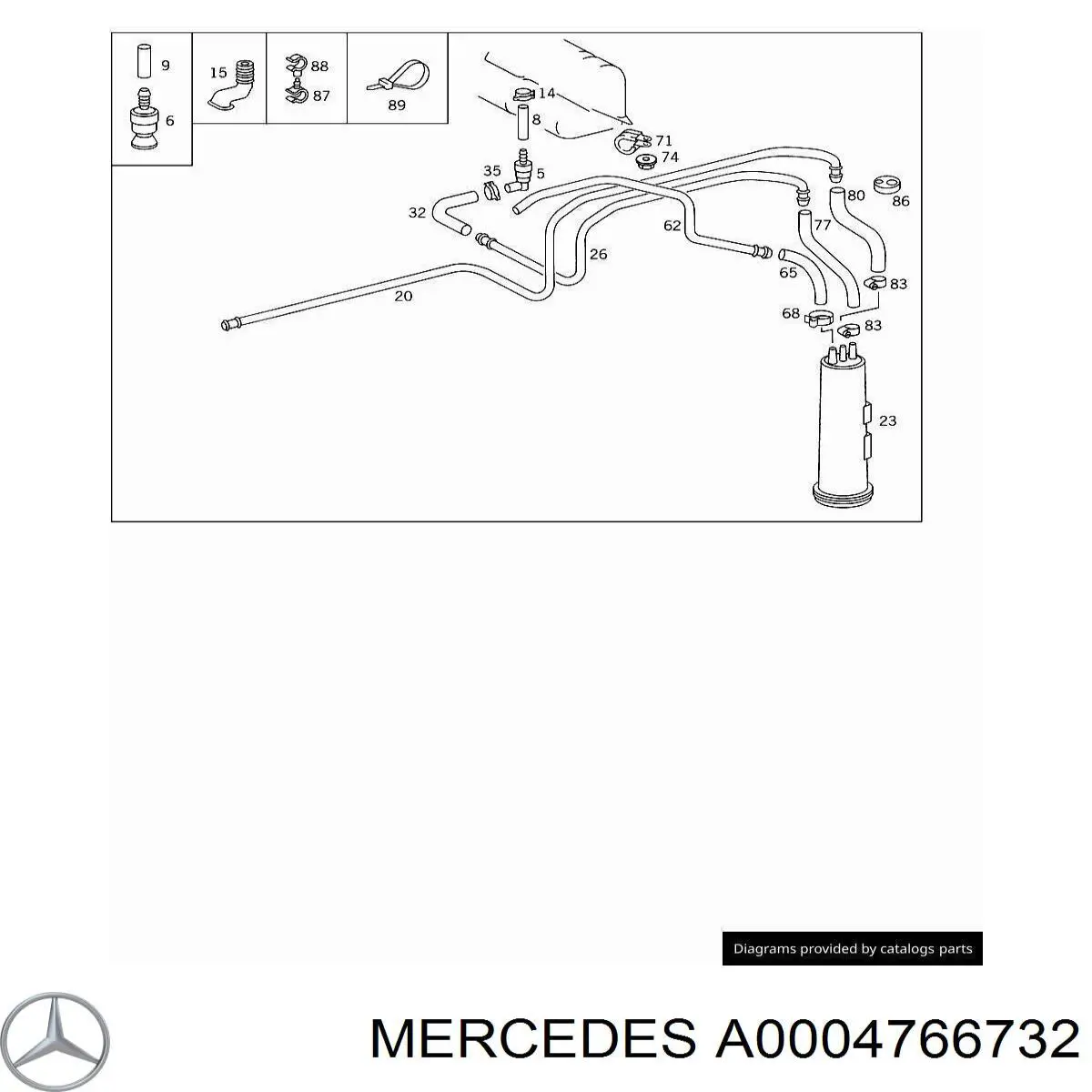  0004766732 Mercedes