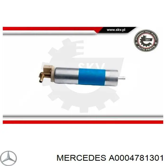 Купить A0004781494 Mercedes Магистральный бензонасос