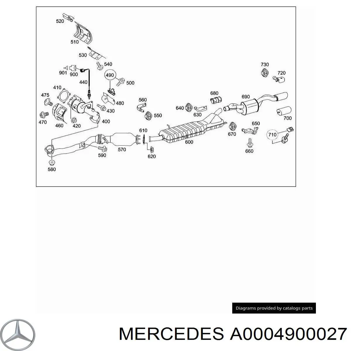  A0004900027 Mercedes
