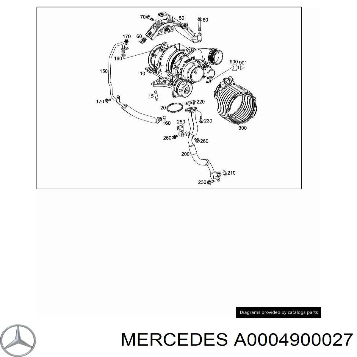 A0004900027 Mercedes 