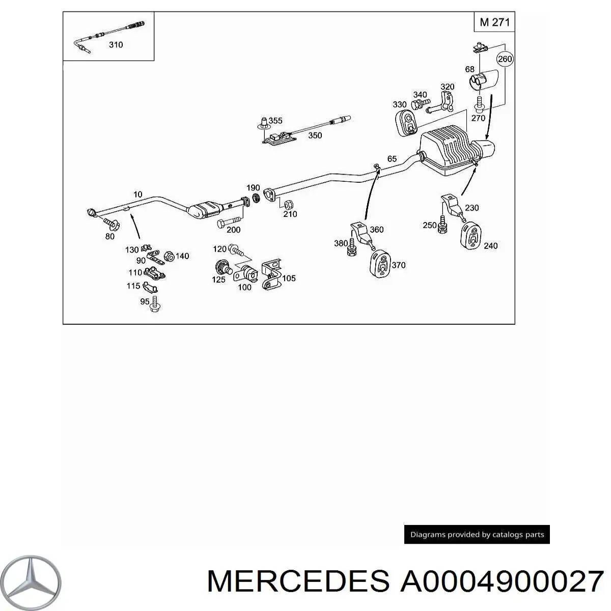  Mercedes A0004900027 цена, от 0.35 USD