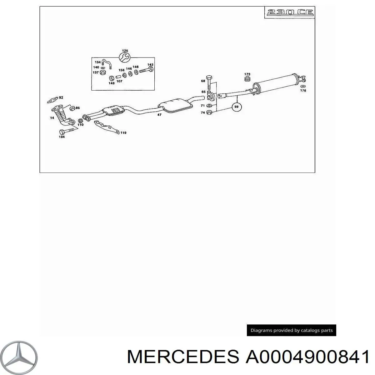 0004900841 Mercedes 