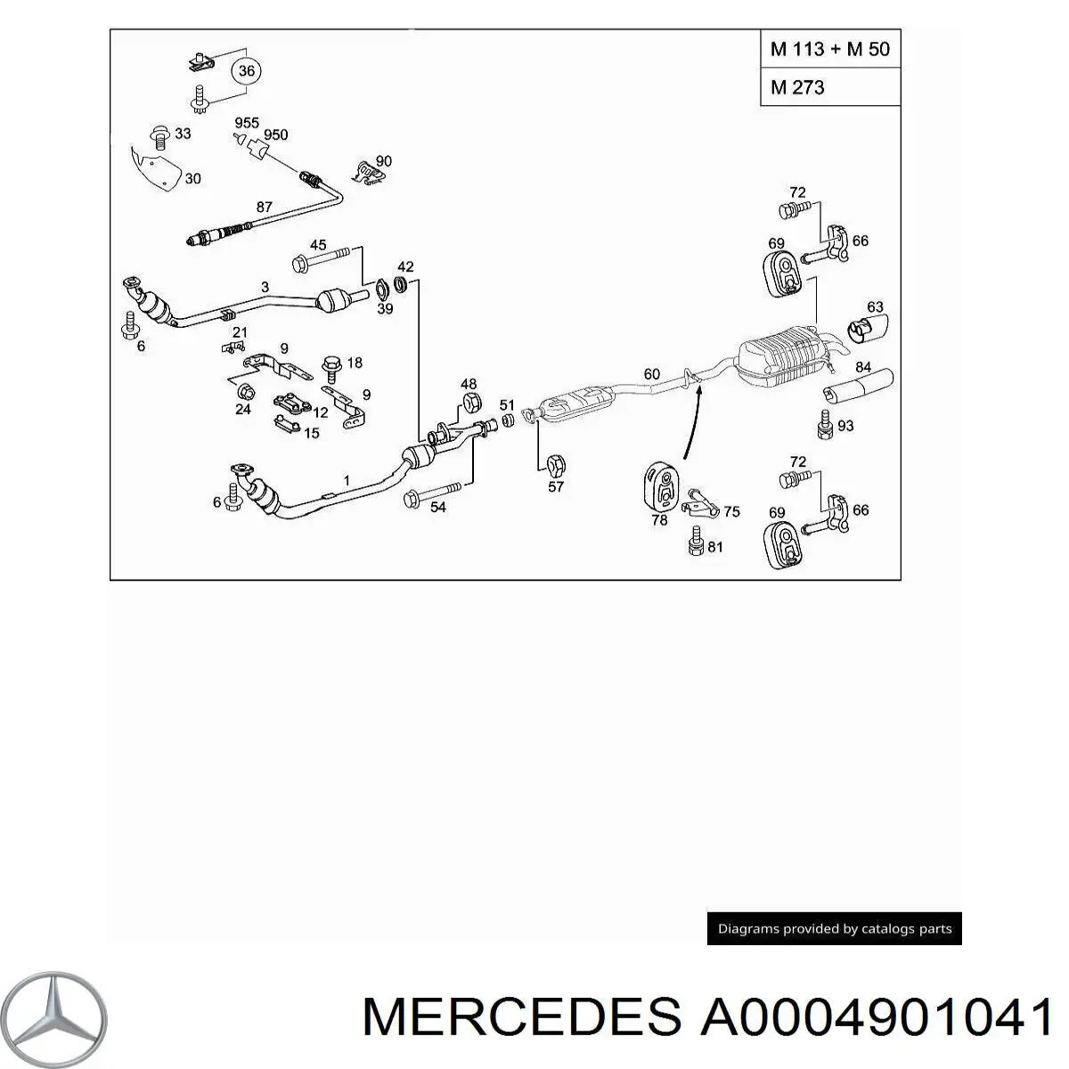  0004901541 Mercedes