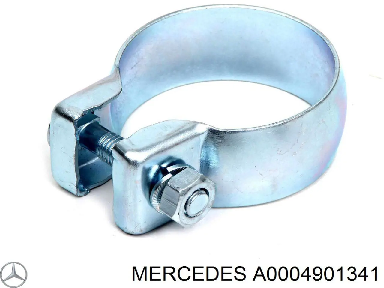 A0004901341 Mercedes хомут глушителя передний