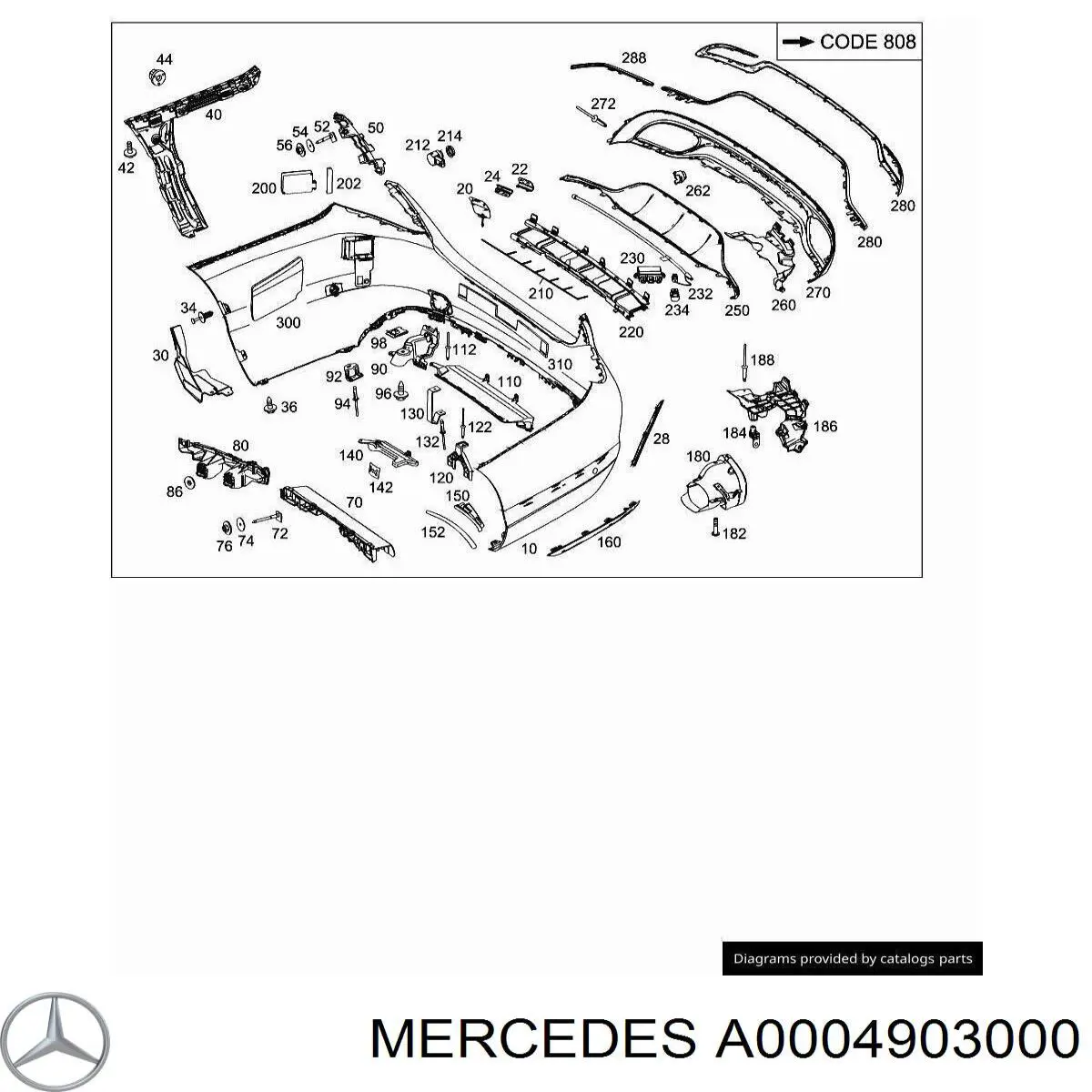 0004903000 Mercedes 