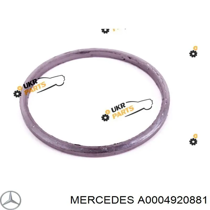 Кольцо приемной трубы глушителя уплотнительное Mercedes A0004920881 цена, от 15.81 USD