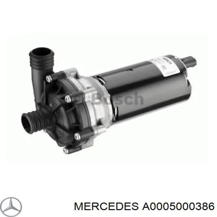 Купить A0005000386 Mercedes Помпа водяная, дополнительная электрическая