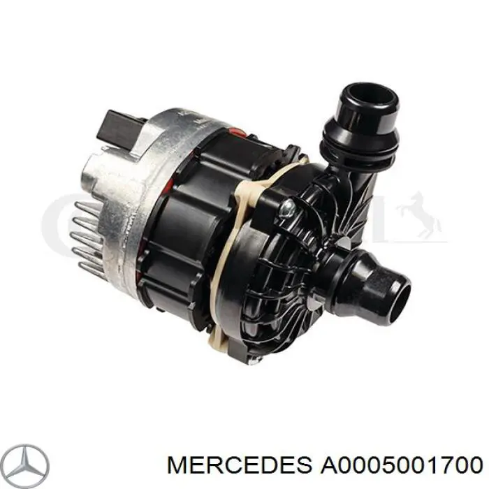 A0005001700 Mercedes bomba de água (bomba de esfriamento, adicional elétrica)