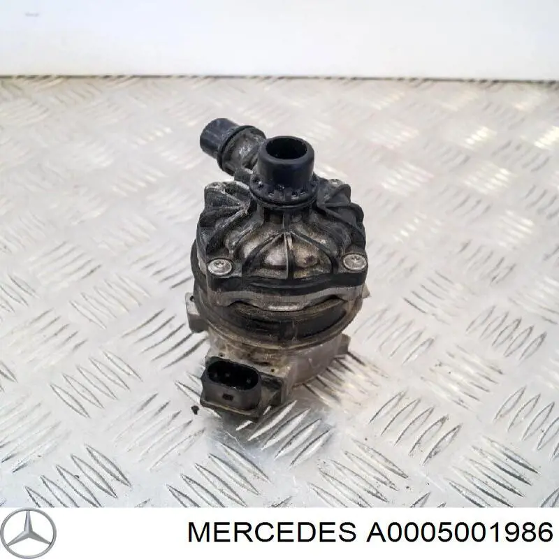 000500198680 Mercedes помпа водяная (насос охлаждения, дополнительный электрический)