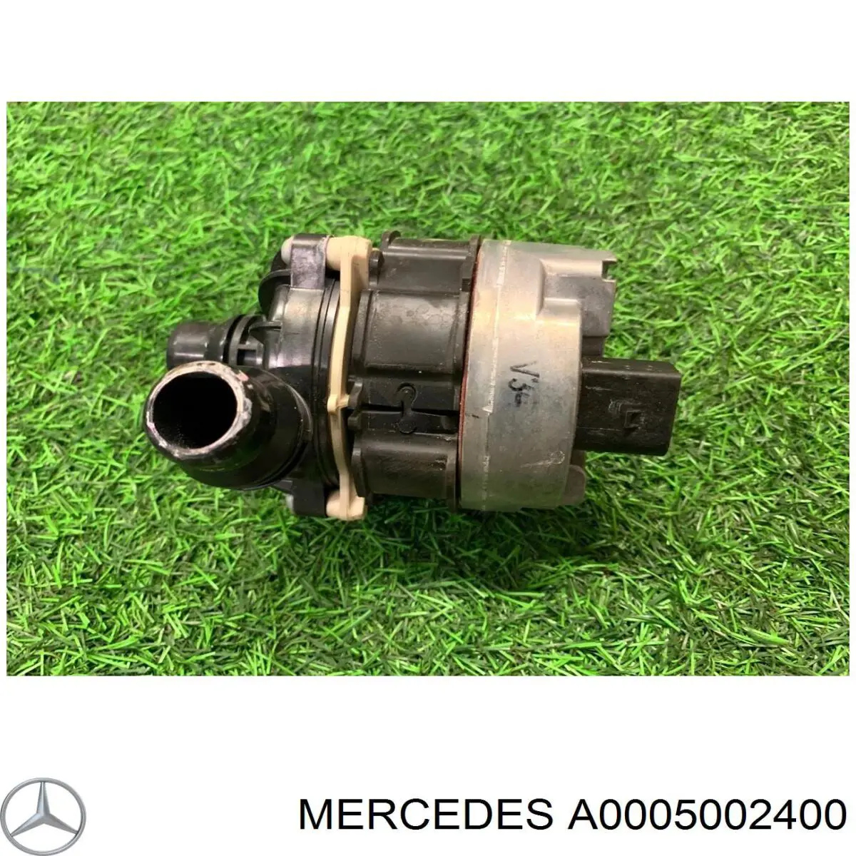 Водяной насос охлаждения электро дополнительный на Mercedes AMG GT (C190)