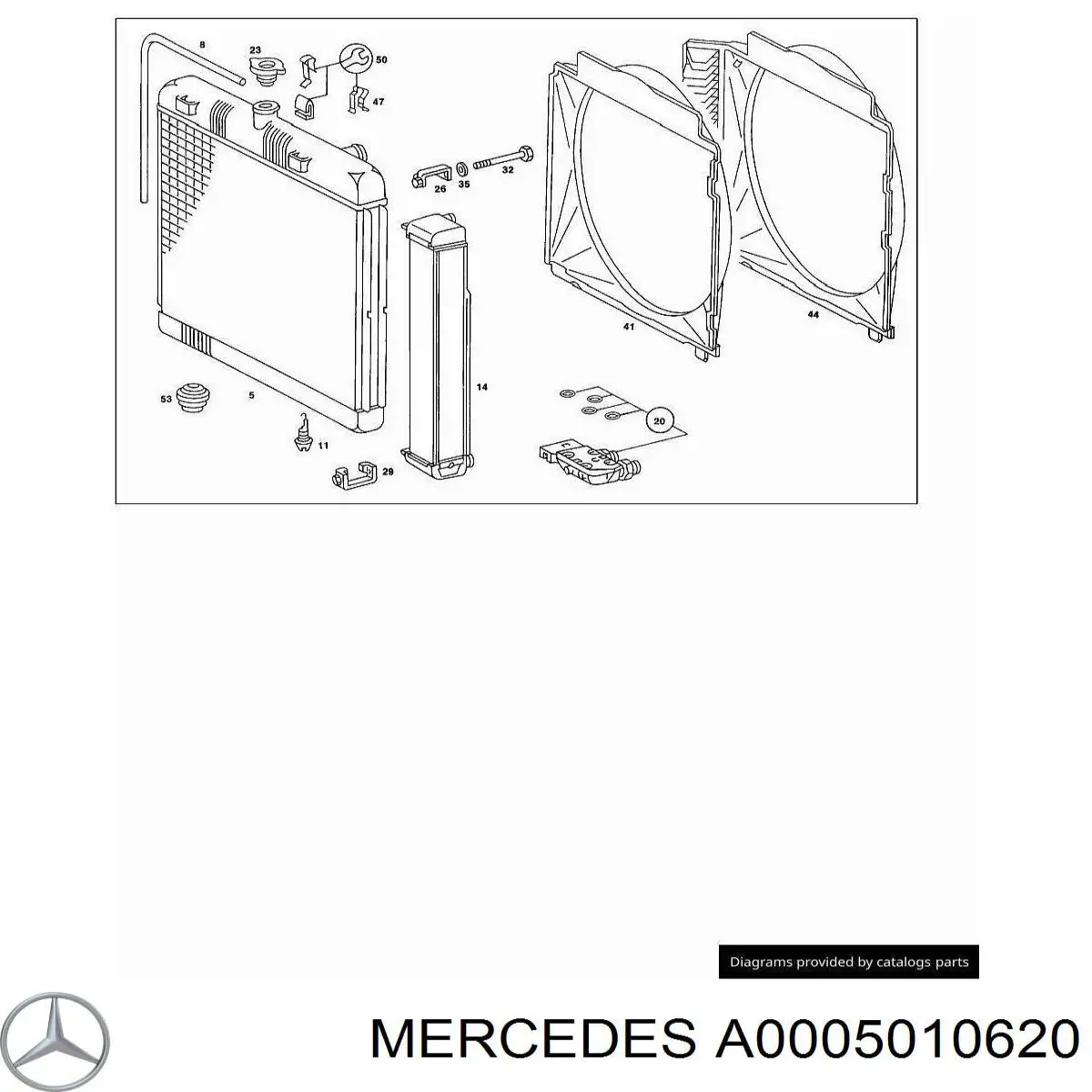 A0005010620 Mercedes 