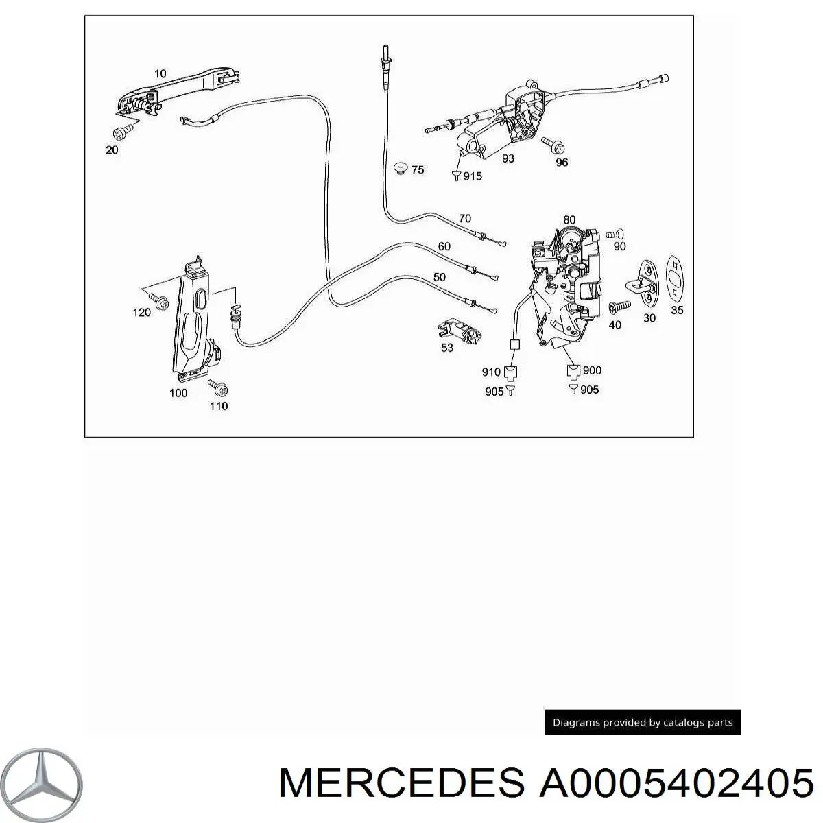 Купить A0085455426 Mercedes Пин (наконечник) провода