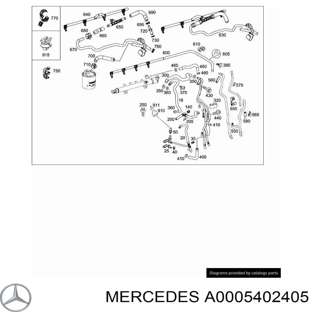  0005402405 Mercedes