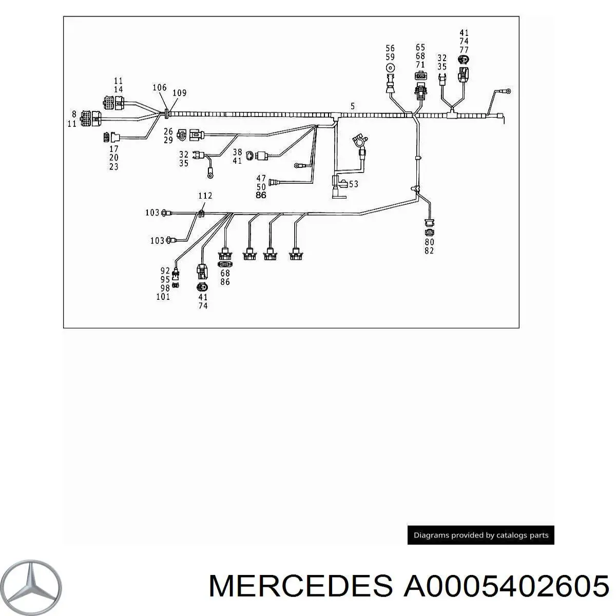  0005402605 Mercedes