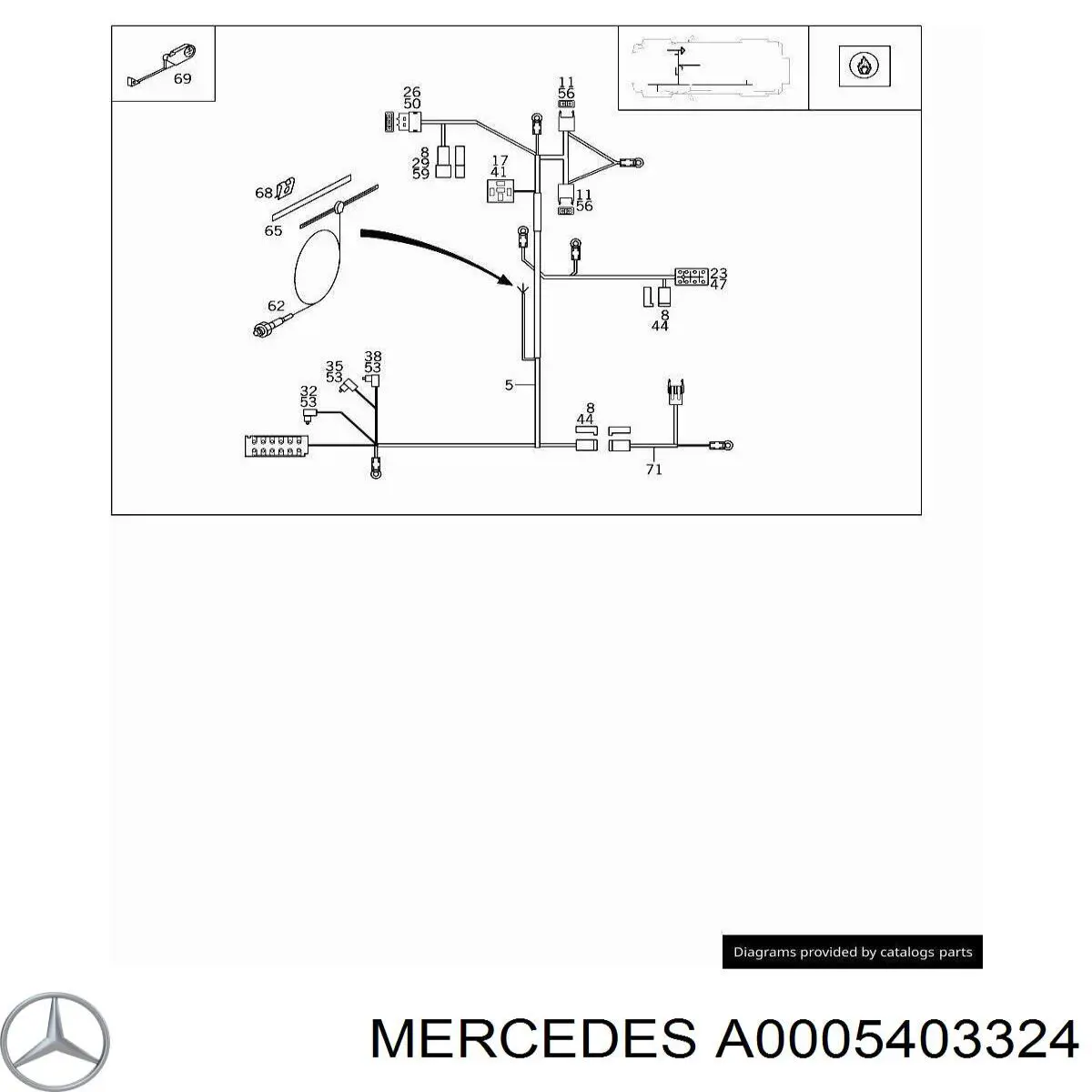 A0005403324 Mercedes 