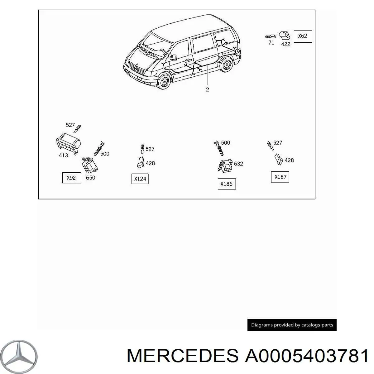 A0005403781 Mercedes 