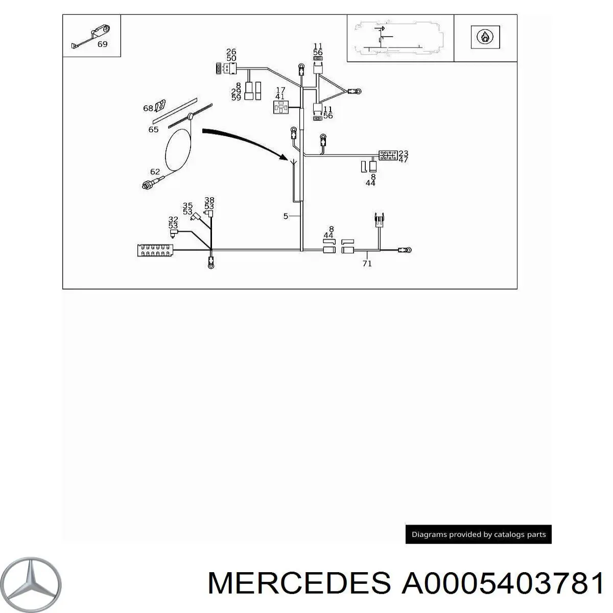  Mercedes A0015407581 цена, от 22.11 USD