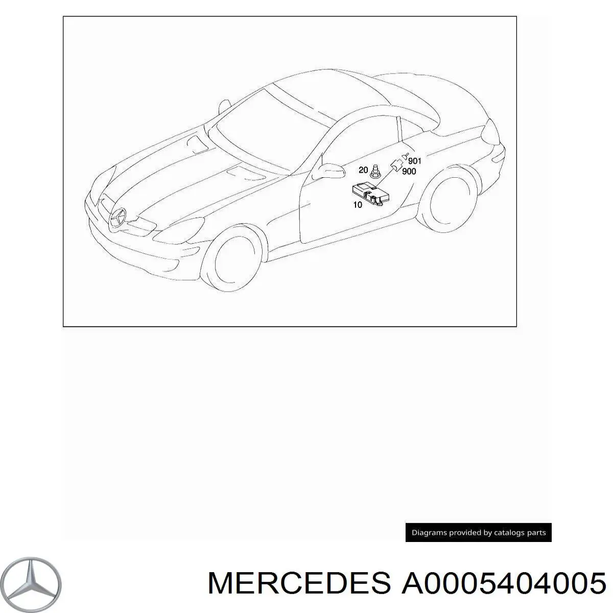  Mercedes 0005404005