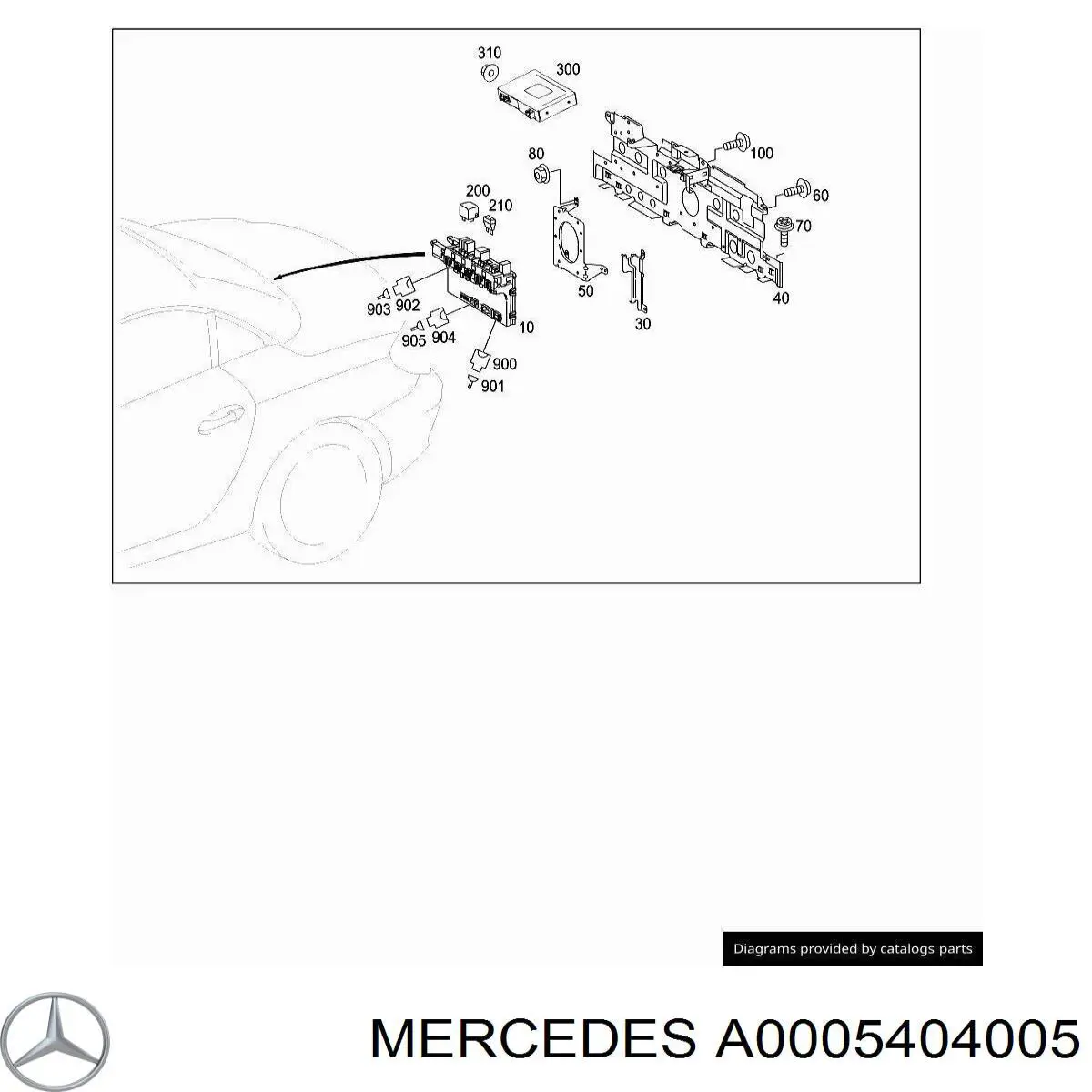 0005404005 Mercedes 